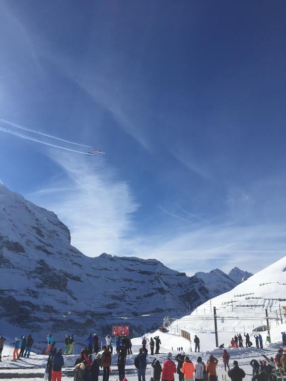 Ferienwohnung Im Gruenen Grindelwald Exteriör bild